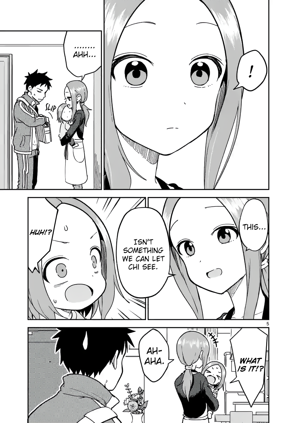 Karakai Jouzu no (Moto) Takagi-san Chapter 214 5